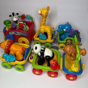 Fisher Price Sing-Along Choo Choo Train Engine Toy Set With 6 Animals WORKING